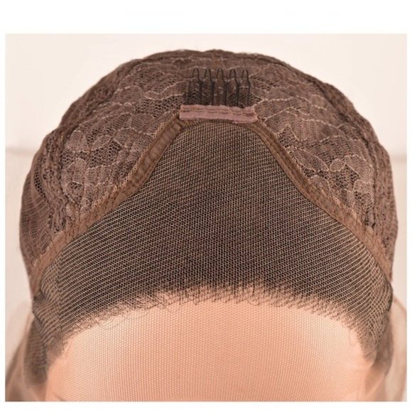 Platinum Blonde Lace Front Wig - Picture 4 of 5